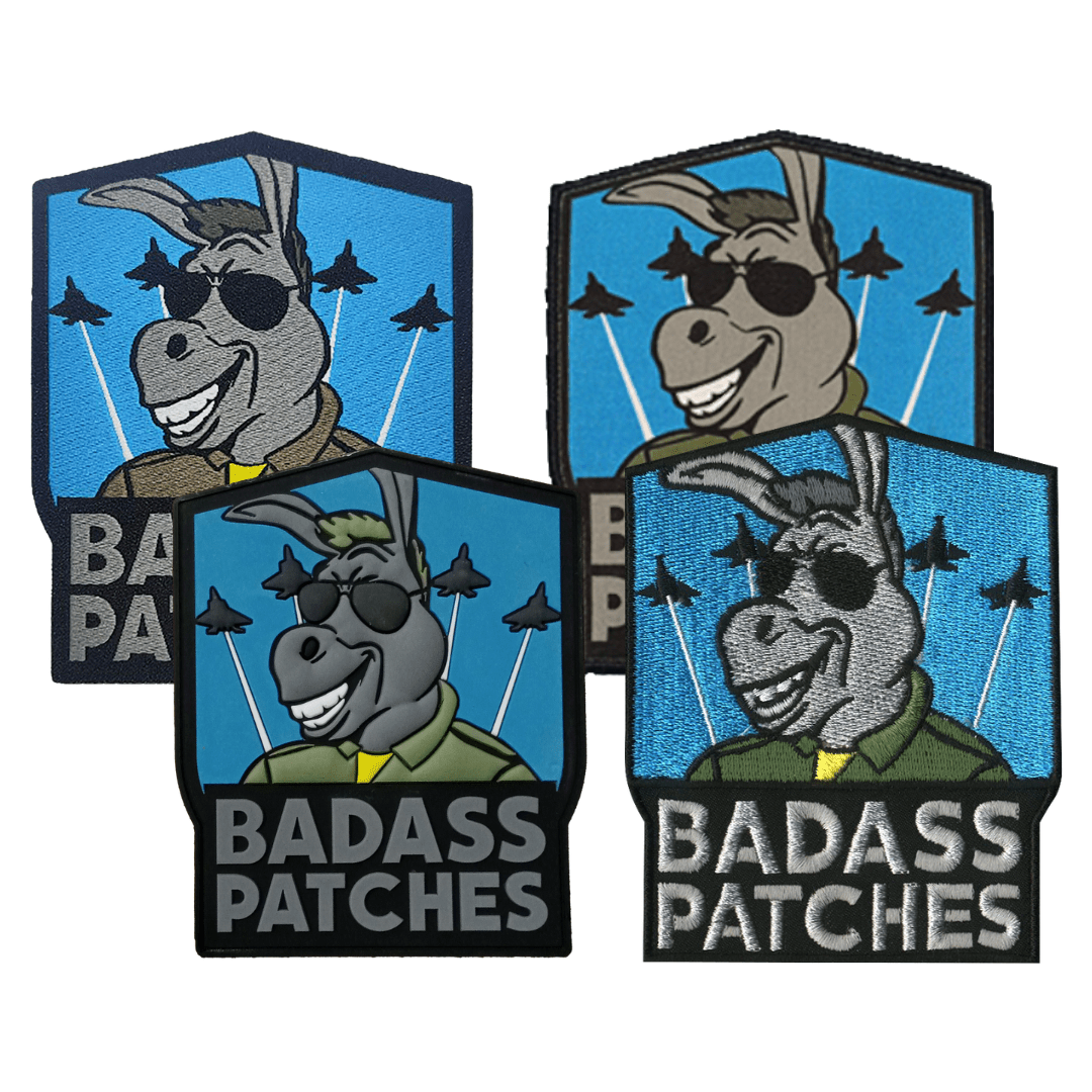 Embroidered vs 3D PVC Patches for Units – Badass Patches