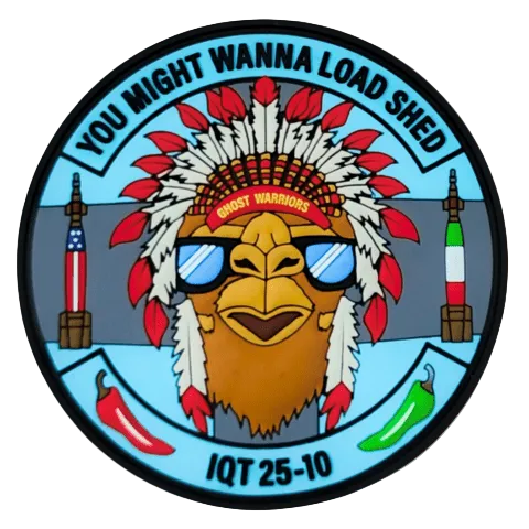 25-10 Camel Ghost Warriors PVC Patch – Badass Patches