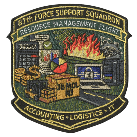 87 FSS/FSR Embroidered Patch – Badass Patches
