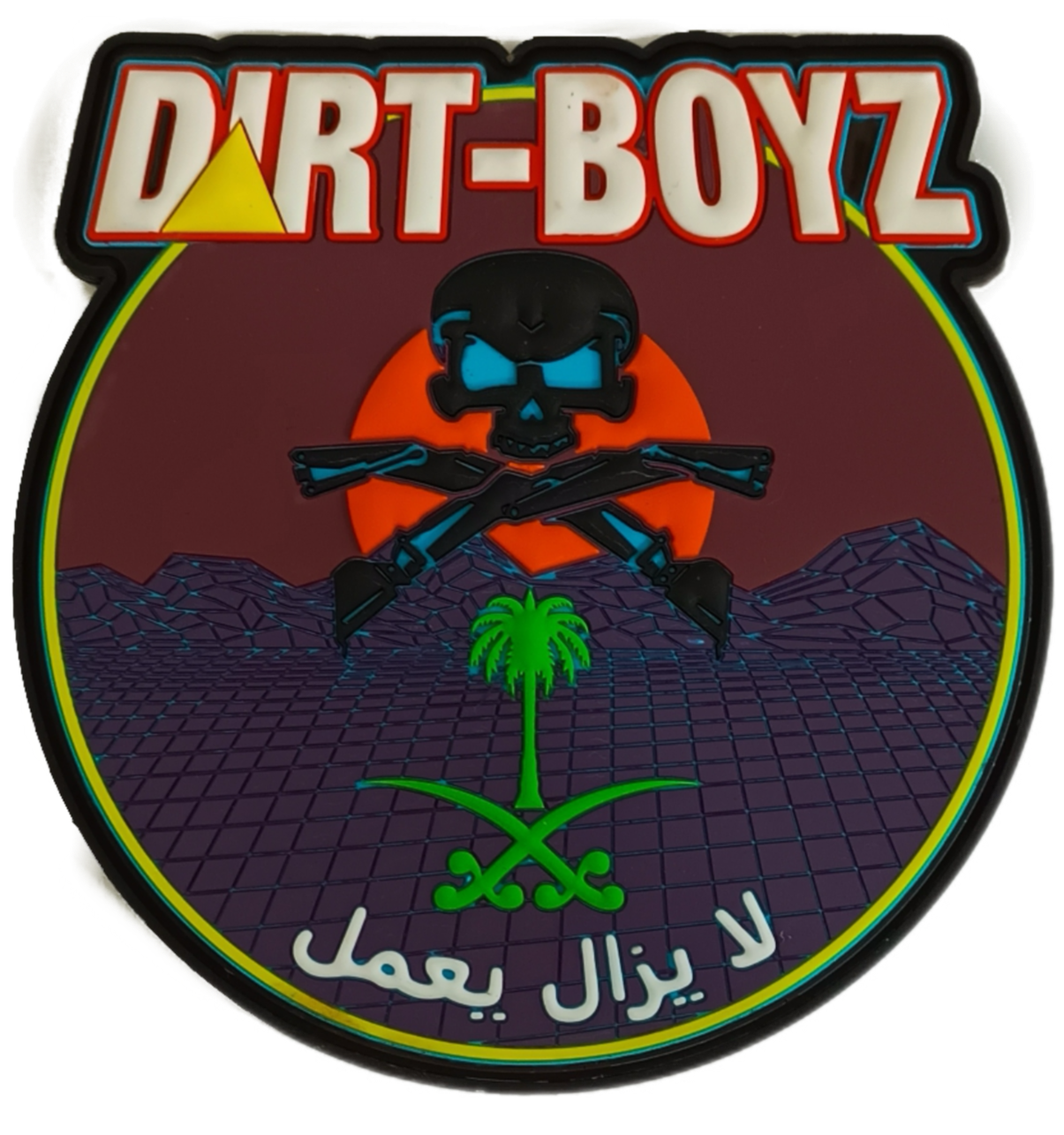 378 Dirtboyz Palm Trees – Badass Patches