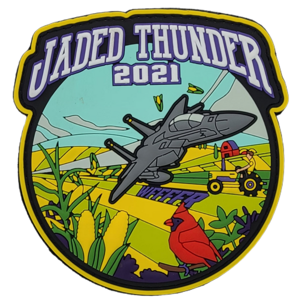 Jaded Thunder Rustic Rockets PVC Patch