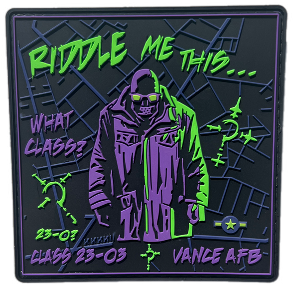 Vance 23-03 UPT Riddle Me This Patch